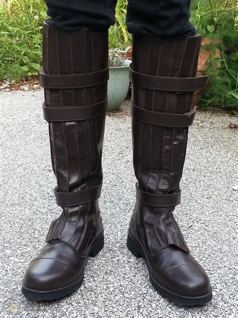 star wars anakin museum replicas boots|Star Wars Anakin Skywalker Jedi Boots .